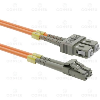 Conneu Оптична пач корда LC-SC Мулти мод 50/125 OM2 двойна, 5м (CNFJ-LCSCOM2DOR3mm-5)