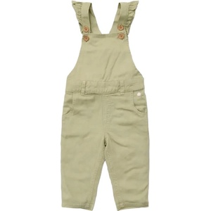 Little Dutch Бебешко дълго гащеризонче Little Dutch Little Farm - С волани, Green, 80 cm, 9-12 м (CL24094001)