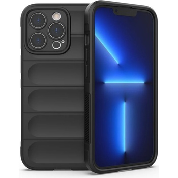 HQWear Кейс Magic Shield Case за iPhone 13 Pro, гъвкав, брониран гръб, черен (KXG0035825)