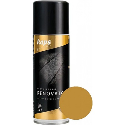 Kaps sprej na semišové topánky Renovator 200 ml okrový