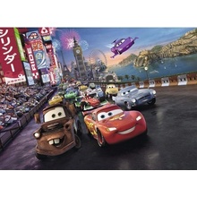 Fototapeta papierová SD401 Disney Cars Race 4-dielna 254x184 cm