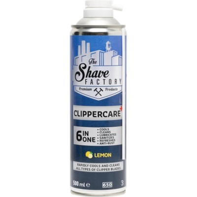 The Shave Factory ClipperCare Plus+ 6in1 Spray Lemon 500 ml