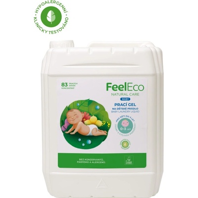FeelEco Prací gél baby na detskú bielizeň 5 l