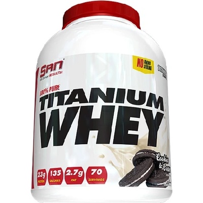 SAN Nutrition 100% Pure Titanium Whey, 2240 Grams