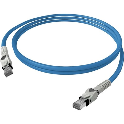 Easylan CP1OBMSMS0005 RJ45 CAT 6A S/FTP 0.5m modrý