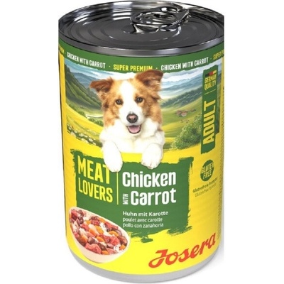 Josera Dog Adult Meat Lovers Pure Chicken with Carrot 400 g