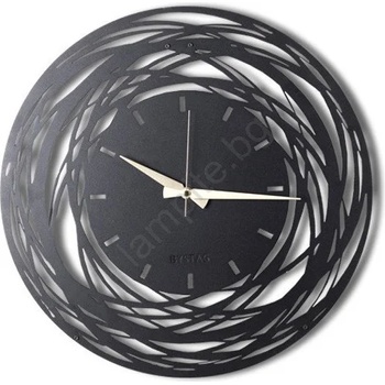 Image 1 of ASIR GROUP Стенен часовник 70 cm 1xAA черен/златист (AS1490)