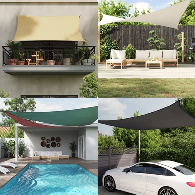 vidaXL Oxford 2 x 2 m cihlová