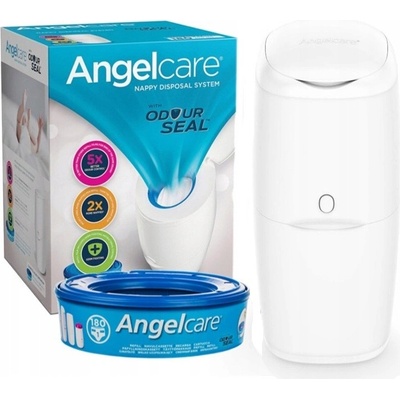 Angelcare Abakus ANGELCARE Koš na pleny Classic + 1 náhradní kazeta