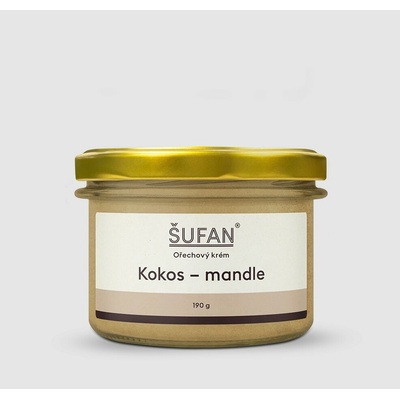Šufan Orechový krém kokos & mandle 190 g