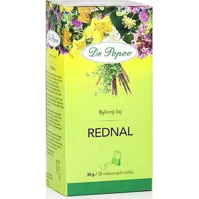 Dr.Popov Čaj Rednal 20 x 1,5 g
