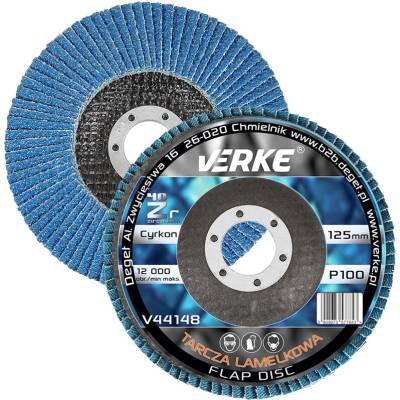 Verke Kotúč lamelový 125 mm P100 V44148
