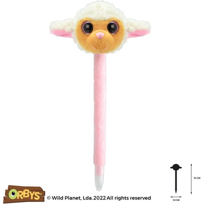 Wild Planet Плюшена химикалка, Овца 20см Wild Planet (K8422)