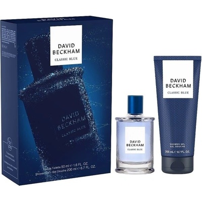 David Beckham Classic Blue toaletná voda 100 ml + Deo 150 ml