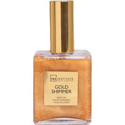 IDC Institute Gold Shimmer suchý bronzový olej na tělo 50 ml