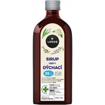 Leros Sirup Cesty dýchacie 250 ml