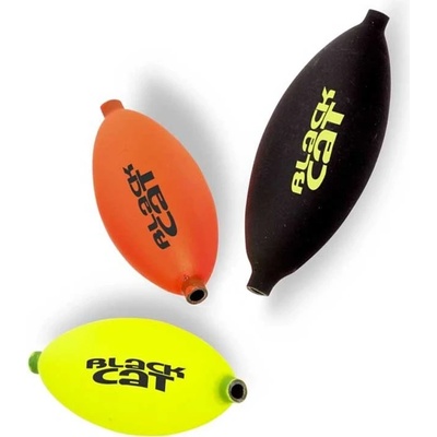 Black Cat Splávek podvodní Micro U-Float Black/Orange/Yellow 1,5g 3ks