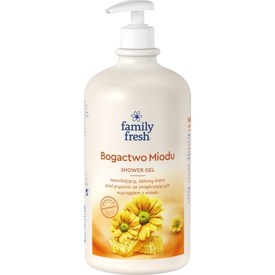 Soraya Family Fresh krémový sprchový gél s medom 1000 ml