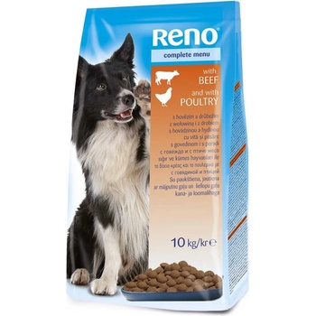 RENO Dog hovězí & drůbeží 10 kg