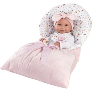 Llorens 73901 NEW BORN МОМИЧЕ - реалистична кукла бебе с цяло винилово тяло - 40 см (4-73901)