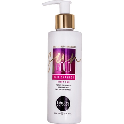 BBcos Sun Gold Hair Shampoo After Sun 200 ml