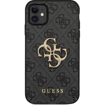 Image 1 of GUESS Калъф Guess - PU 4G Metal Logo, iPhone 11, сив (3666339006600)