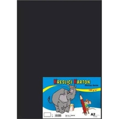 Barevná čtvrtka 10ks A2 180 g/m2 černá – Hledejceny.cz