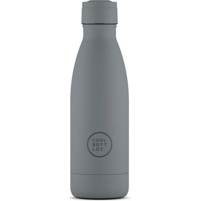 Cool Bottles Nerezová termolahev Pastel Grey třívrstvá 350 ml