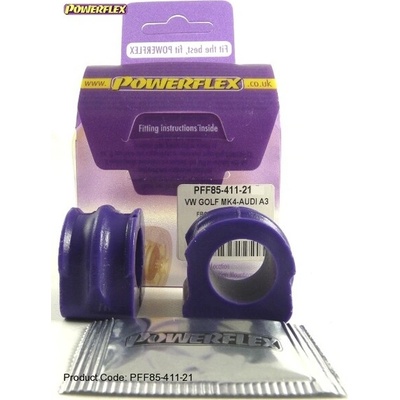 Powerflex Silentbloky Audi A3 8L 2WD (96-03) Front Anti Roll Bar Mount 21mm (3)