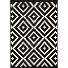 Alfa Carpets Gloria new Black / Cream Bílý