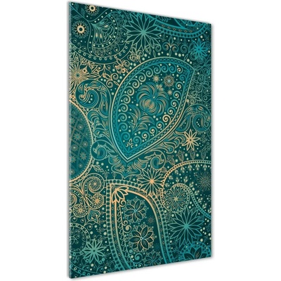 Vertikálny fotoobraz na skle Ornamenty 50x100 cm