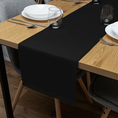 Biante běhoun Rongo RG-014 Černý 45x140 cm