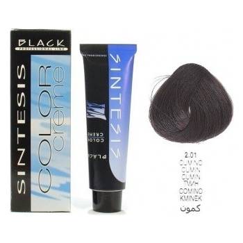 Black Sintesis barva na vlasy 2-01 Cumin 100 ml