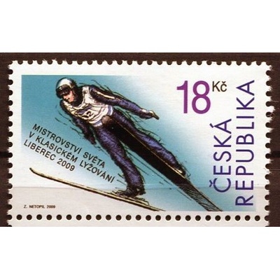 Česká pošta (2009) č. 588 ** - Česká republika - MS v lyžování