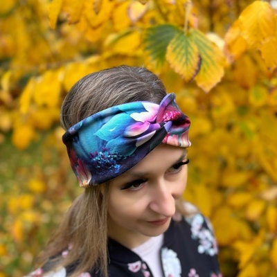 Monyta Podšitá nízká Vzor Květiny