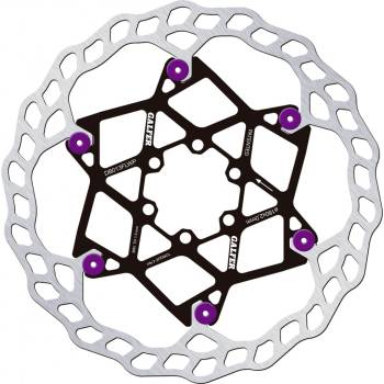 Galfer brzdový kotouč WAVE floating 180x2,0mm (fialový) - 6 děr