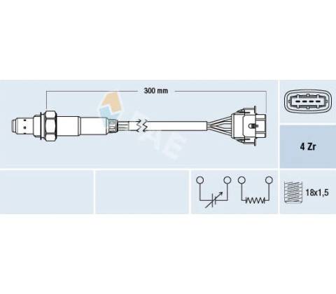 Lambda sonda FAE 77246