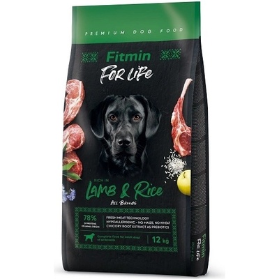 Fitmin For Life Dog Lamb & Rice 12 kg