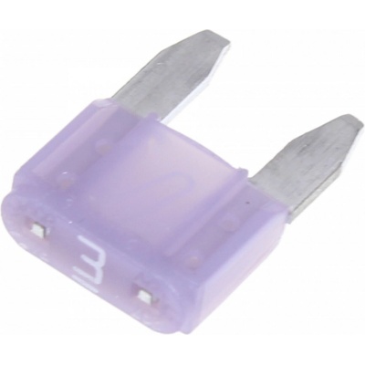 Auto poistka plochá MINI 11x16mm 3A, 1ks BEZ4010-3