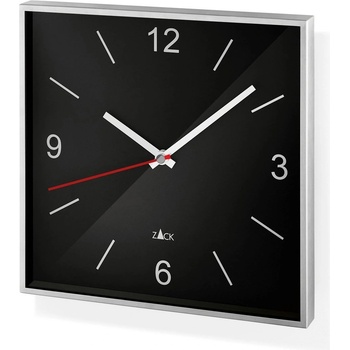 ZACK Стенен часовник Sillar черен (60052)