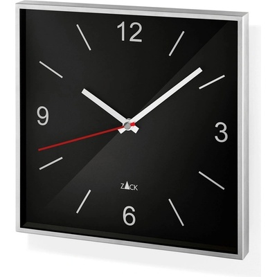ZACK Стенен часовник Sillar черен (60052)