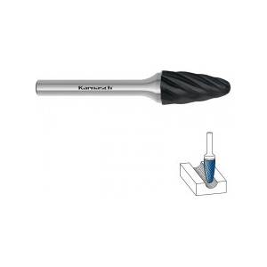 Karnasch Борфреза F (RBF) Ø 8, 0 x 20, 0 (Ø 6, 0) | 65mm HP-7 NON FE BLACK-TEC (1435)