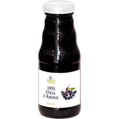 Grešík Šťáva z Aronie 100% 200 ml