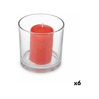 Acorde Ароматизирана Свещ 10 x 10 x 10 cm (6 броя) Чаша Червени плодове