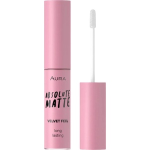 Aura Дълготрайно матово червило Absolute Matte, 609 Candy Pick, 7 ml - ozone