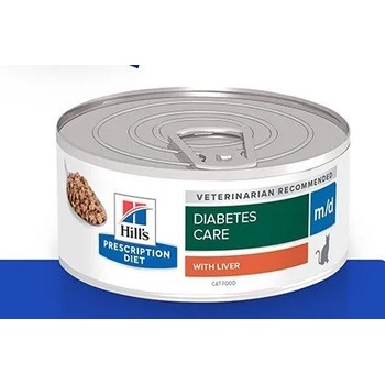 Image 1 of Hill's Hills Prescription Diet m/d - диета при диабет за котки 156gr