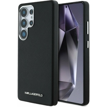 KARL LAGERFELD PU Saffiano Metal Logo and Frame Back Cover за Samsung Galaxy S25 Ultra Black Karl Lagerfeld | Lilav | МЪЖЕ | UNI