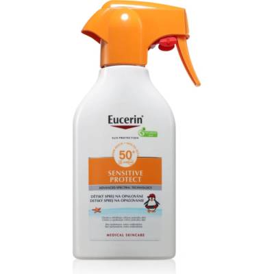 Eucerin Sensitive Protect слънцезащитен спрей за деца SPF 50+ 250ml