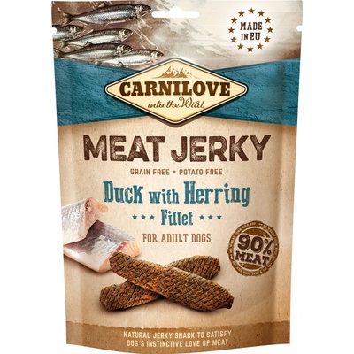 Carnilove Jerky Duck & Herring Fillet 100 g