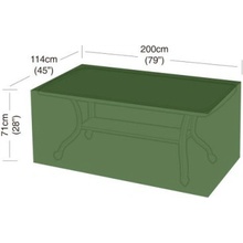 MAT GROUP Plachta krycí na obdélníkový 8místný stůl 200x114x71cm, PE 90g/m2